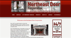 Desktop Screenshot of northeastdoorcorp.com